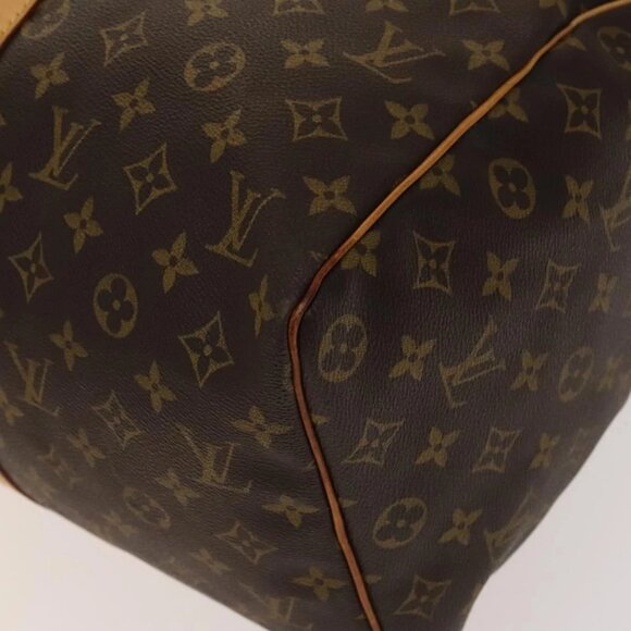 LOUIS VUITTON Monogram Keepall 45 Boston Bag M41428 LV Auth 138601 - Picture 4 of 16